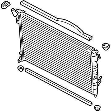 BMW 17-11-7-570-489 Radiator