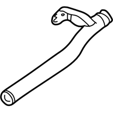 Hyundai 25460-37101 Pipe & O-Ring Assembly-Water Inlet