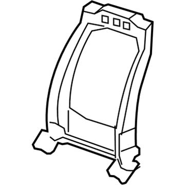 GM 25947545 Seat Back Frame