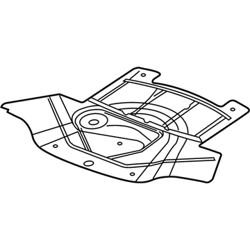 Mopar 4806074AI Shield-Front