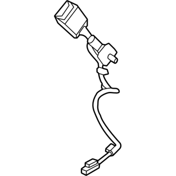 Kia 89850R0500OFB S/BELT ASSY-RR, CTR
