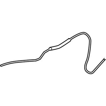 BMW 51-23-9-802-336 Rear Bowden Cable