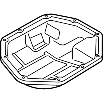 GM 19316034 Pan, Lower Oil