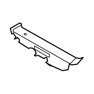 Hyundai 65151-D2000 Member Assembly-Front Seat Cross Front, L