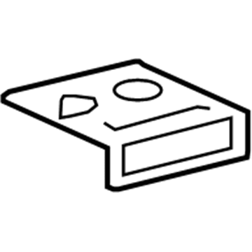 Honda 89311-S5D-A02 Label, Jack Caution