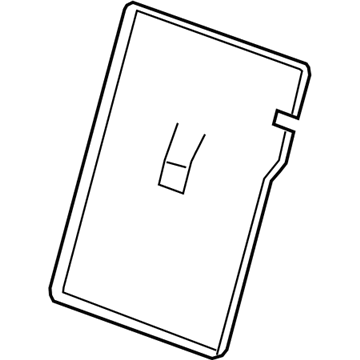 GM 13439405 Seat Back Panel