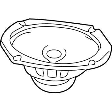 Kia 9636039101 Rear Speaker