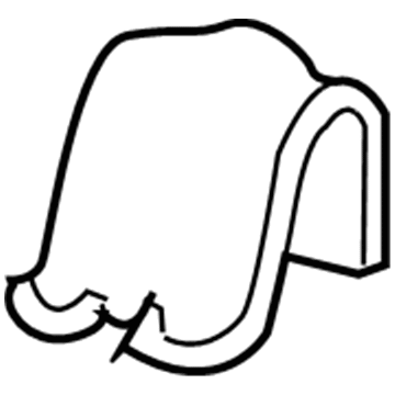 GM 13192892 Clamp, Front Stabilizer Shaft Insulator