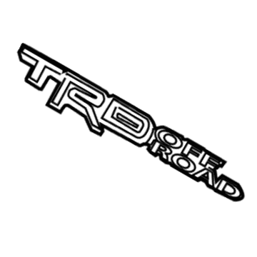 Toyota 75996-0C010-A0 Decal