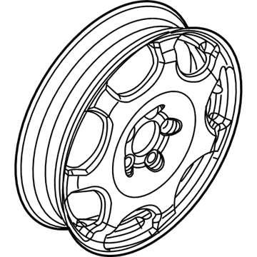 Ford 8A5Z-1007-D Wheel, Spare