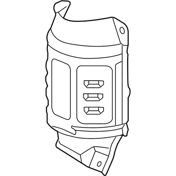 Honda 18121-R40-A00 Cover, Primary Converter