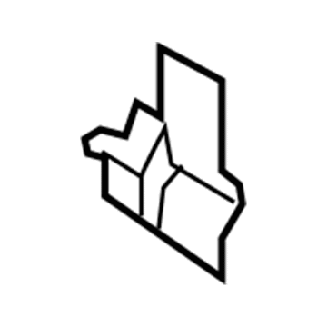 BMW 51-16-9-113-871 BRACKET, CENTER CONSOLE FRON