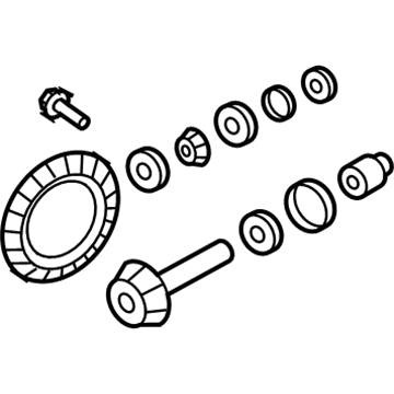 Mopar 5140867AG Gear Kit-Ring And PINION