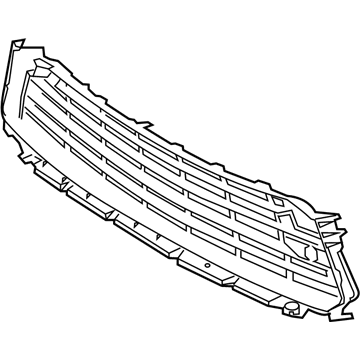 Lexus 53112-0E140 Grille, Radiator, Lower