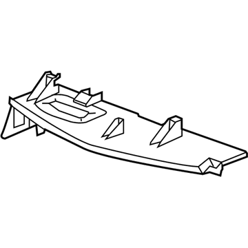 GM 22872263 Upper Baffle