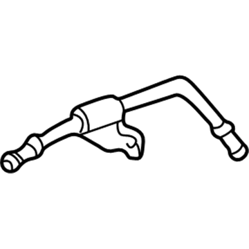 Honda 53737-S04-G50 Pipe, Power Steering Joint Return