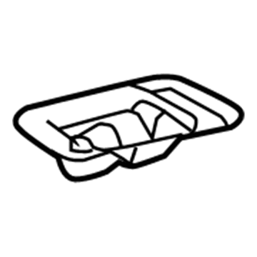 Lexus 69321-78010 Cover, Back Door Lock