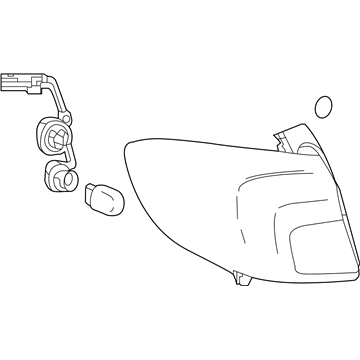 GM 84246416 Tail Lamp Assembly