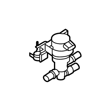 Hyundai 375W3-KL000 3WAY VALVE ASSY-BATTERY COOLIN