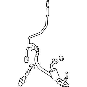 Ford E1GZ-19972-B Lower Pressure Hose