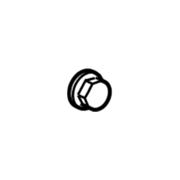 Kia 5274537000 Nut-Wheel Bearing