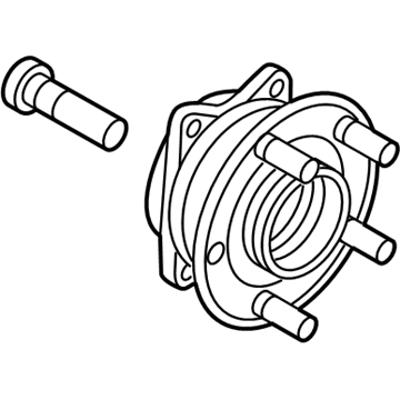 Hyundai 51750-C1100 Front Wheel Hub Assembly