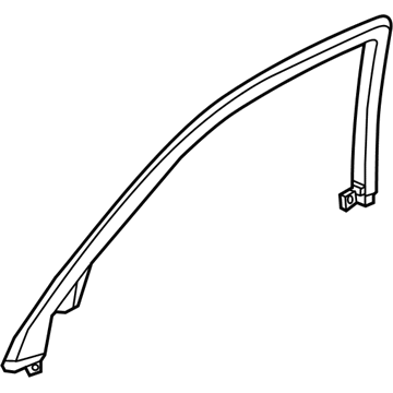 Lexus 67663-50030-B1 Garnish, Door Frame, RH