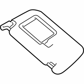 Kia 85220AT200GYT SUNVISOR ASSY, RH