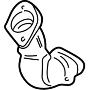 GM 91173460 Exhaust Manifold Pipe