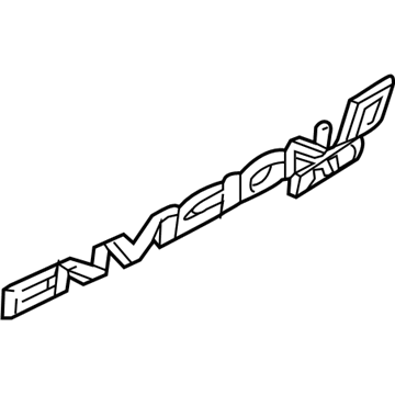 GM 23445331 Nameplate