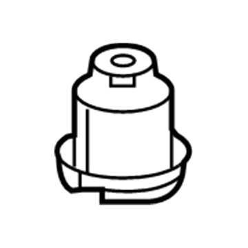 Honda 50270-TK4-A01 Mounting Rub RR, FR Sub