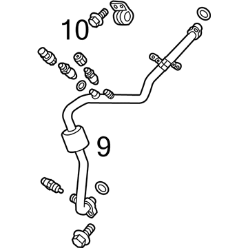 GM 22863544 Front Suction Hose