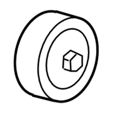 GM 12566893 Pulley, Belt Idler