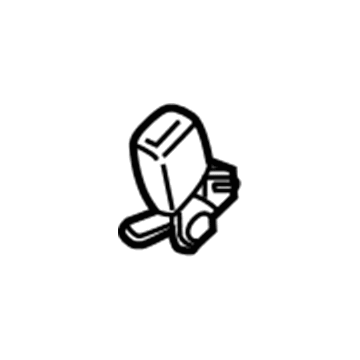 Infiniti 88842-6HF0A Belt Assembly-Rear Seat Buckle, RH