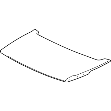 Acura 68500-SL0-S00ZZ Lid, Trunk (Dot)