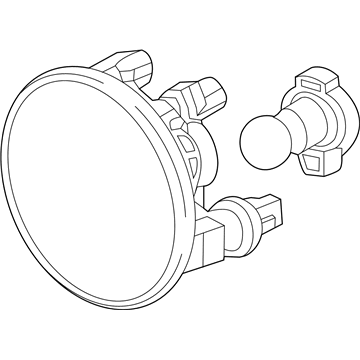 GM 42548992 Fog Lamp Assembly