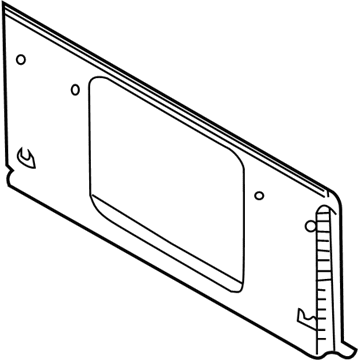 BMW 51-47-6-965-013 Trim Panel, Bulkhead