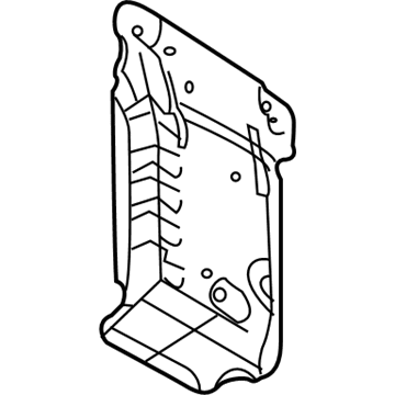 BMW 51-71-7-187-481 Load Protective Plate, Left