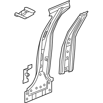 GM 84284916 Center Pillar Reinforcement