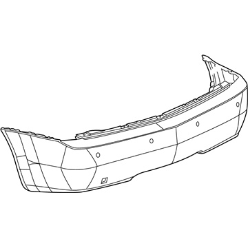 GM 25844544 Bumper Cover