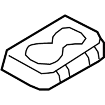 Ford 8L8Z-7813562-AA Rear Cup Holder
