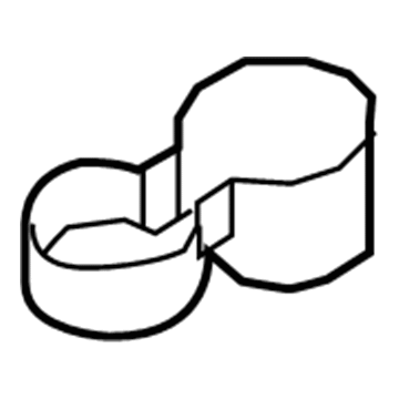 Ford 8L8Z-7813562-AD Front Cup Holder