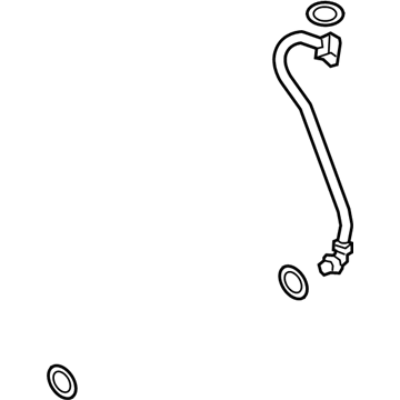 BMW 17-22-9-452-051 TRANS. OIL COOLER FEED LINE