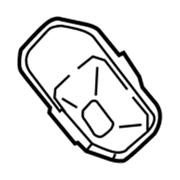 Lexus 45186-0E020-C0 Cover, Steering Wheel, Lower NO.2