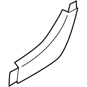 Kia 0K2AA504P1A Guard-Stone, RH