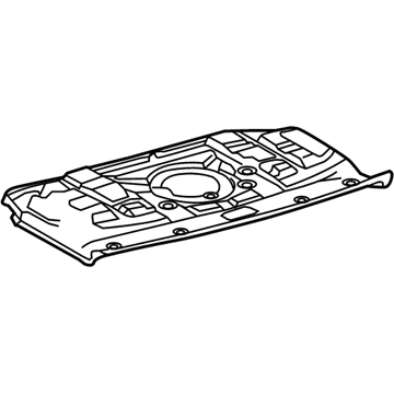 Lexus 64713-24030-C0 Cover, Luggage Compartment