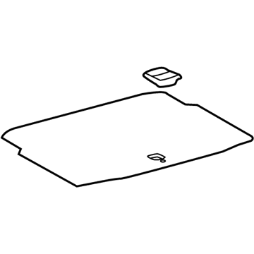 Lexus 64722-24160-C1 Cover, Luggage Compartment
