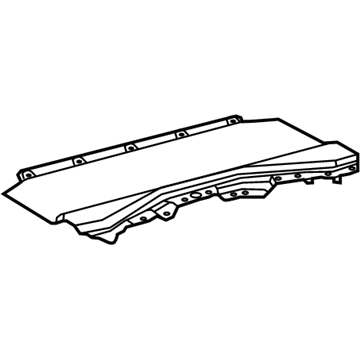 Lexus 64717-24160-C0 Cover, Luggage Compartment