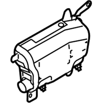 BMW 72-12-6-963-021 Left Front Door Air Bag Module