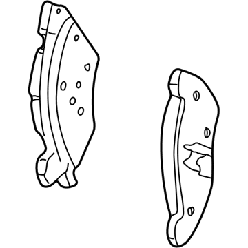 GM 88899570 Pad Kit, Rear Disc Brake
